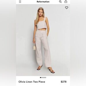 Reformation Linen Set